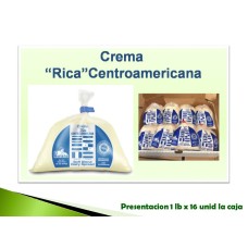 Crema RICA Centroamericana 1 lb