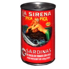 La Sirena Sardina Pica Pica Tall 15oz
